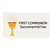 Faith Formation | Sacramental Fee - First Communion