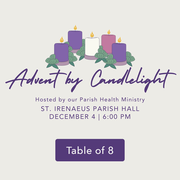 Advent by Candlelight - Host a Table of 8