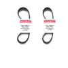 Sears Nordic Track Elliptical Model 238893 AUDIOSTRIDER 990 PRO Drive Belt Pair Part 317269