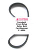 PROFORM J6si EKG Treadmill Model 297792 Motor Belt Part Number 118016