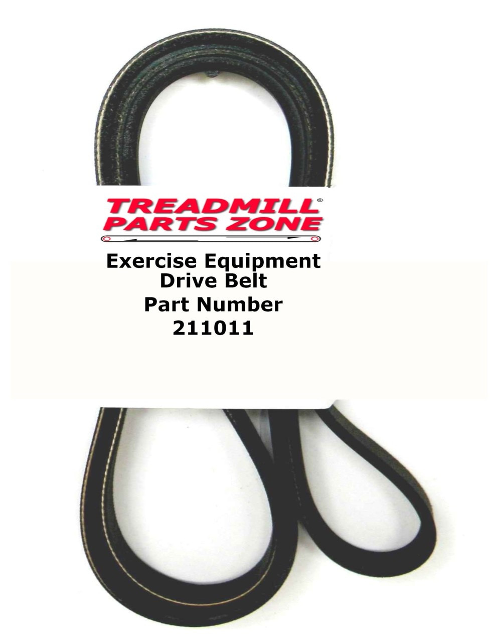 Healthrider Recumbent Bike Model HREX539081 EXERPLAY 300 Drive Belt Part 211011