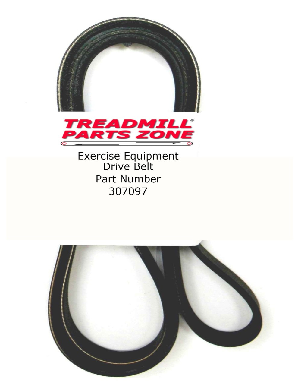 FreeMotion Elliptical Model SFEL510111 530 Drive Belt Part 307097