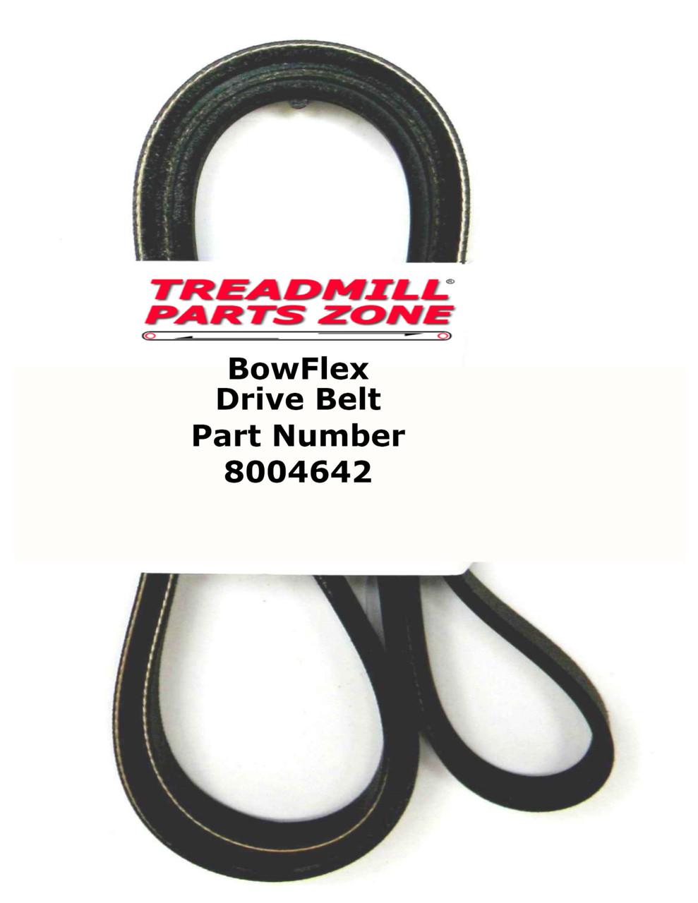 BowFlex Model MAX TRAINER M3 Drive Pulley Belt Part Number 8004642 380J10