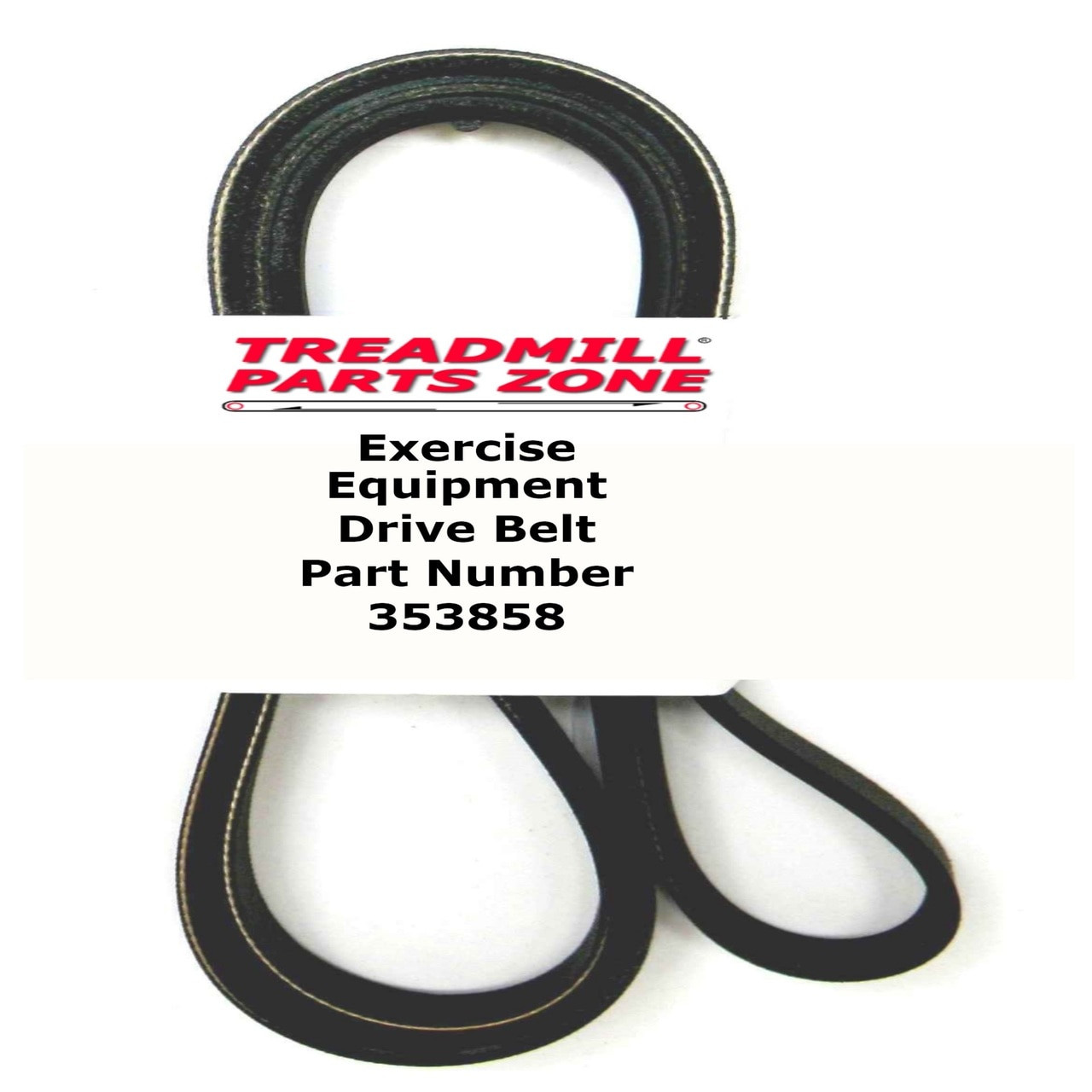 Part # 353858 NordicTrack ProForm FreeMotion Elliptical Drive Belt