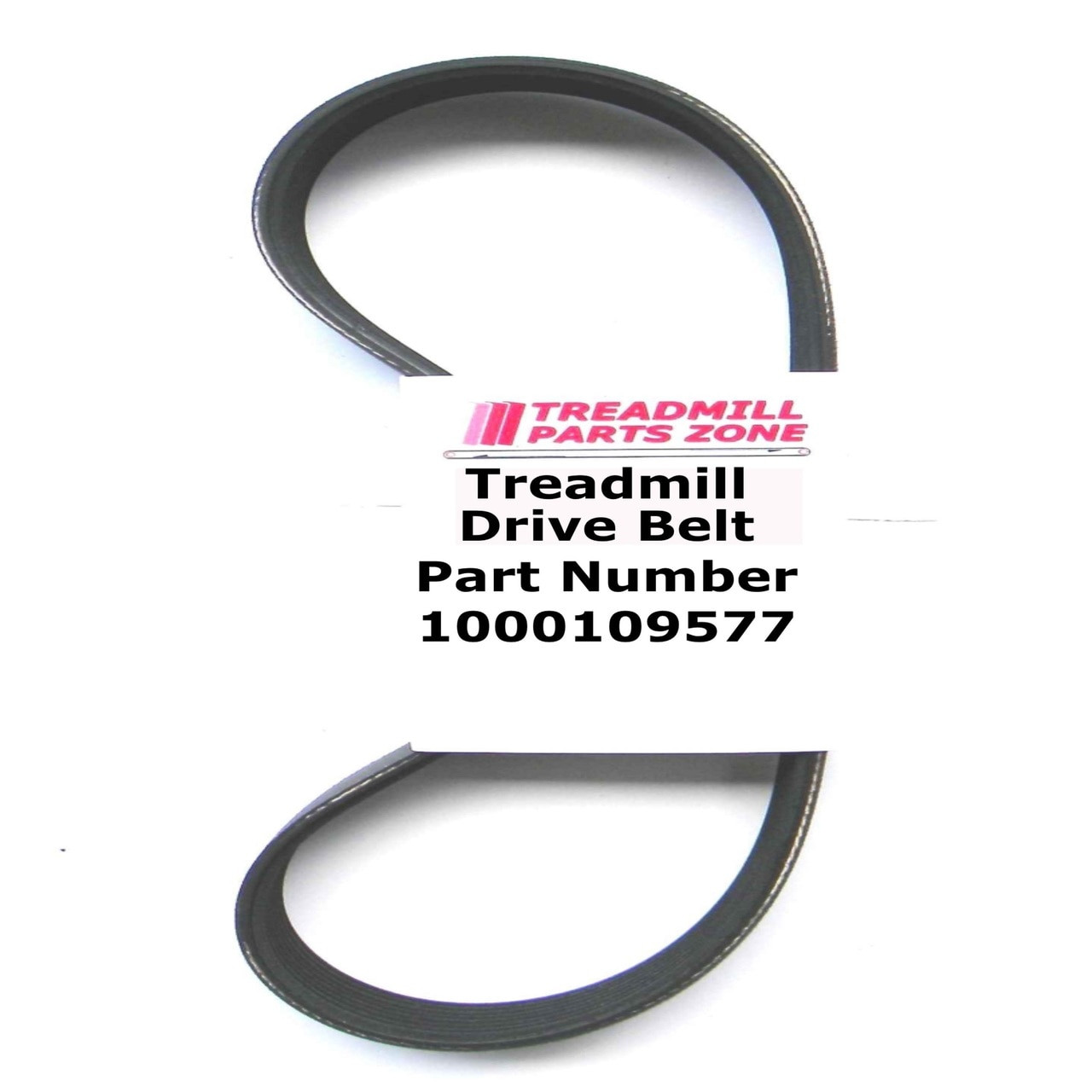 Horizon Treadmill Motor Drive Belt Part Number 1000109577