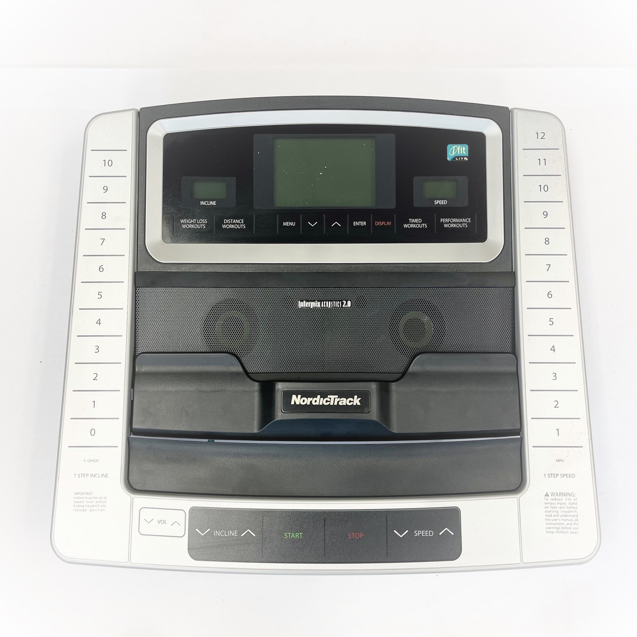 Nordic Track Treadmill Console Part Number 283769
