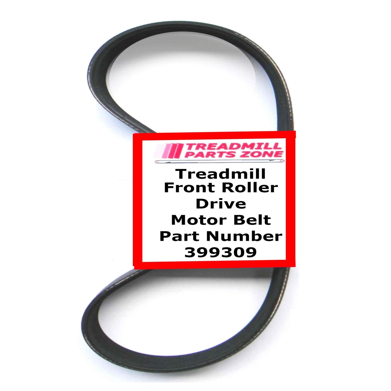 Sears Treadmill Model 25023.13 Drive Pulley Belt Part Number 399309