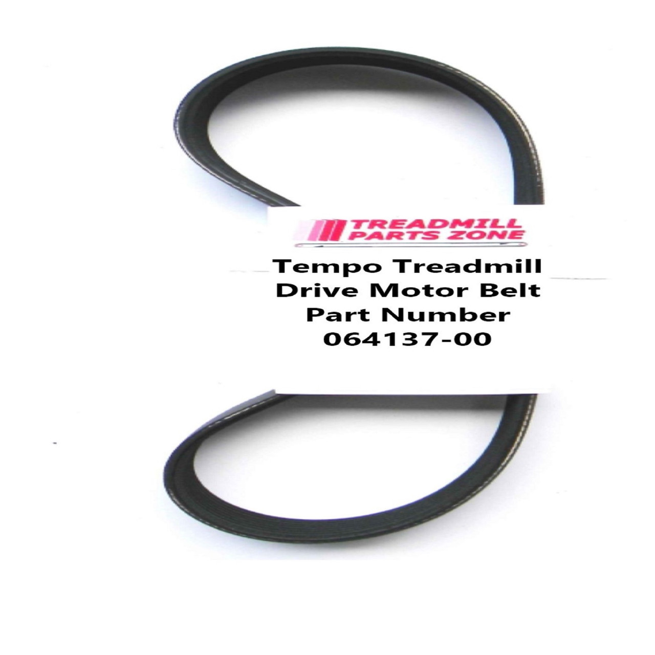 Tempo Treadmill Drive Motor Belt Part Number 064137-00