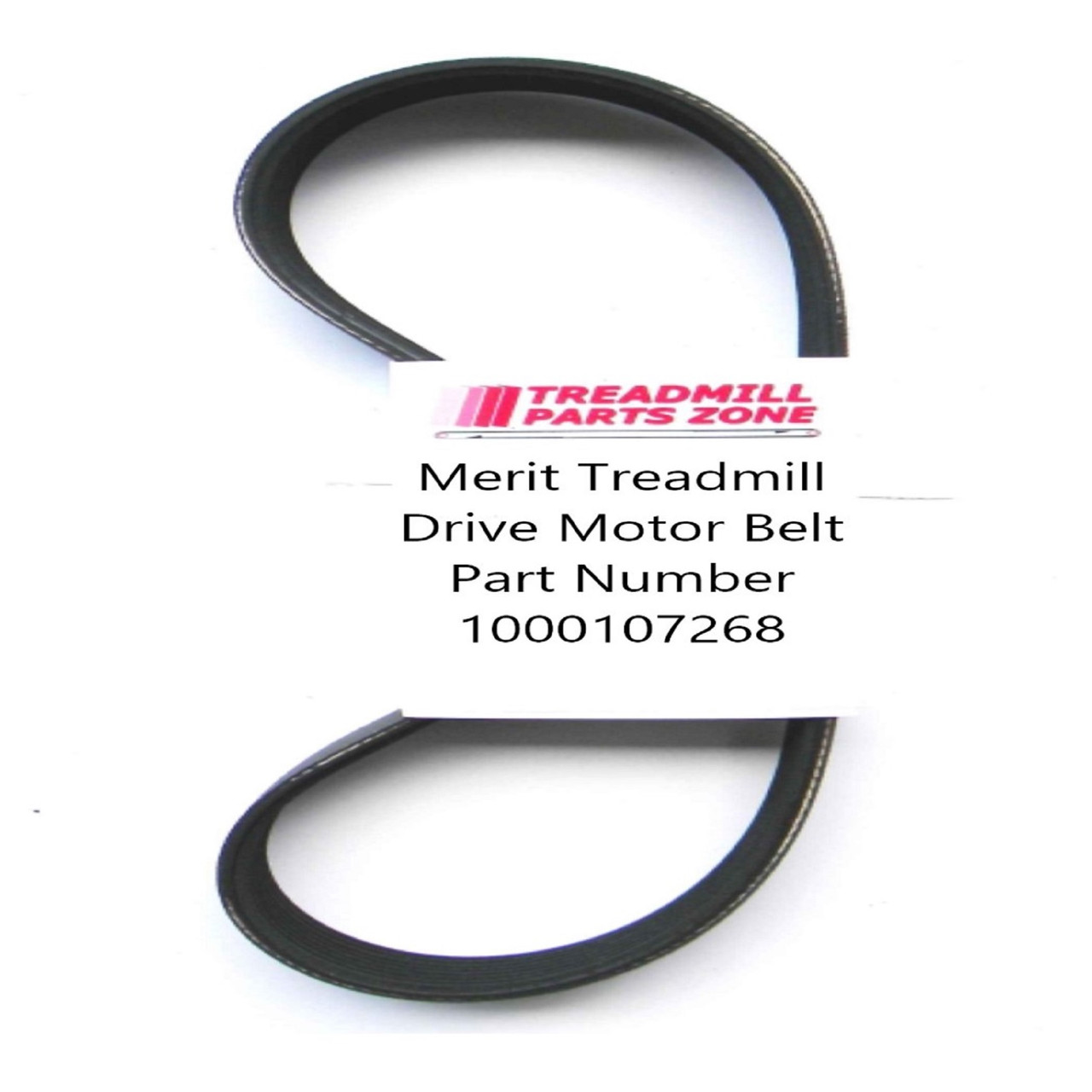 Merit Treadmill Drive Motor Belt Part Number 1000107268