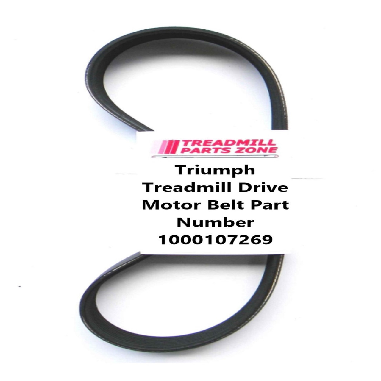 Triumph Treadmill Model 400T TM397B Drive Motor Belt Part Number 1000107269