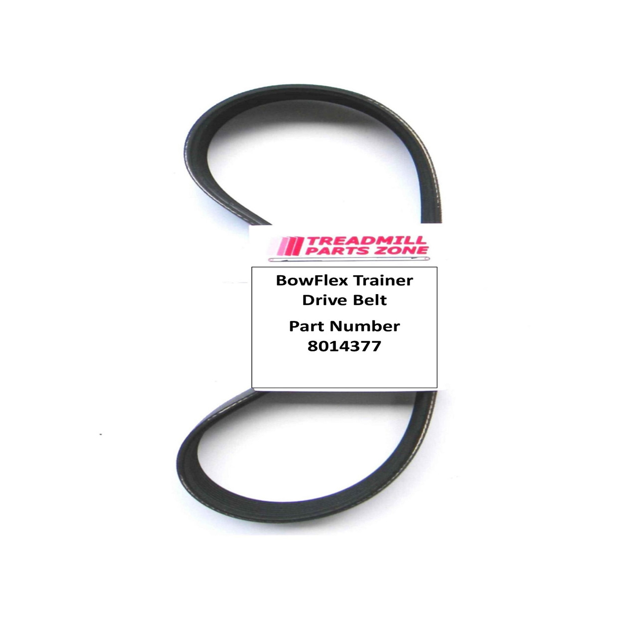 BowFlex Model LX5 LATERAL TRAINER Drive Belt Part Number 8014377 