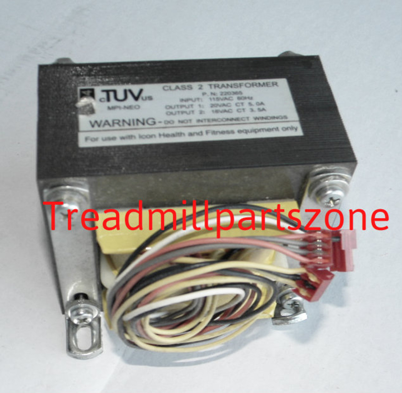 Treadmill Transformer Part Number 223671