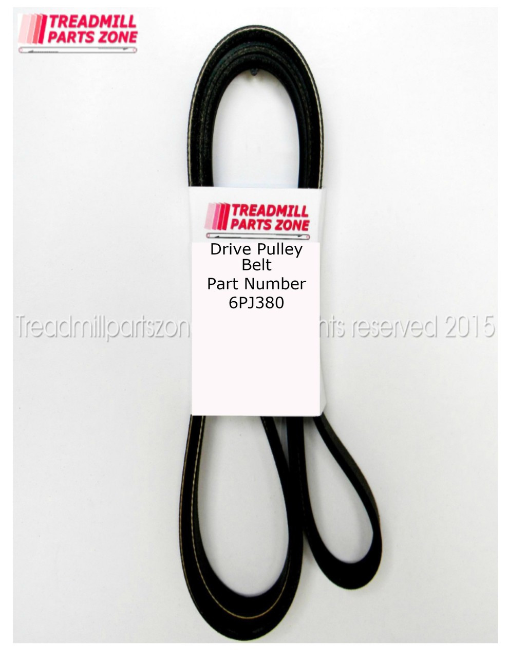 Exercise Equipment Drive Belt Part Number 6PJ380