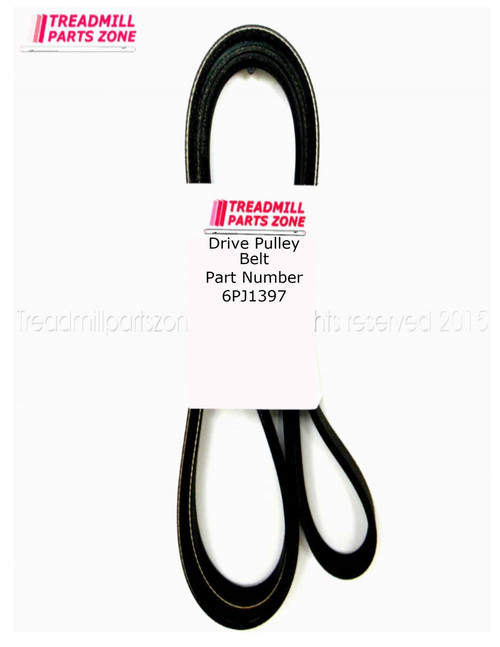 Exercise Equipment Drive  Belt Part Number 6PJ1397MM