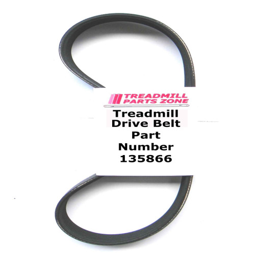 Treadmill Motor Belt Part Number 135866