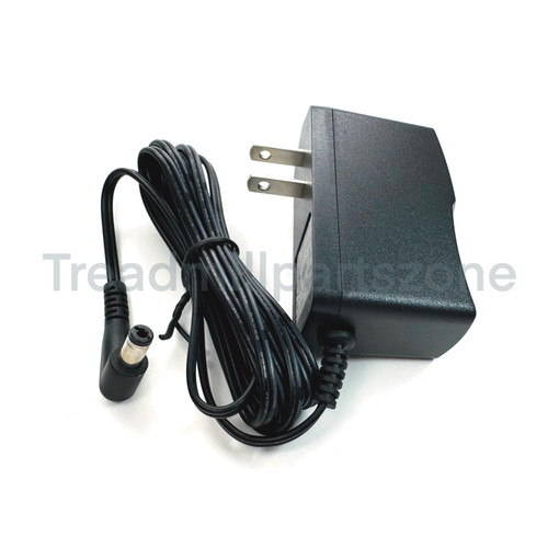 BowFlex Model MAX Trainer M7 A/C Power Adapter Part Number 8015921 90 degree plug