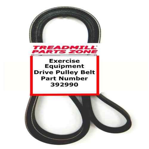 ProForm Elliptical Model PFEL55920.1 Drive Pulley Belt Part Number 392990