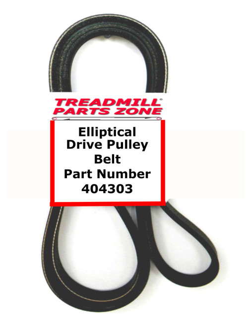 Welso Elliptical Model WLEL15018.0 Drive Pulley Belt Part Number 404303