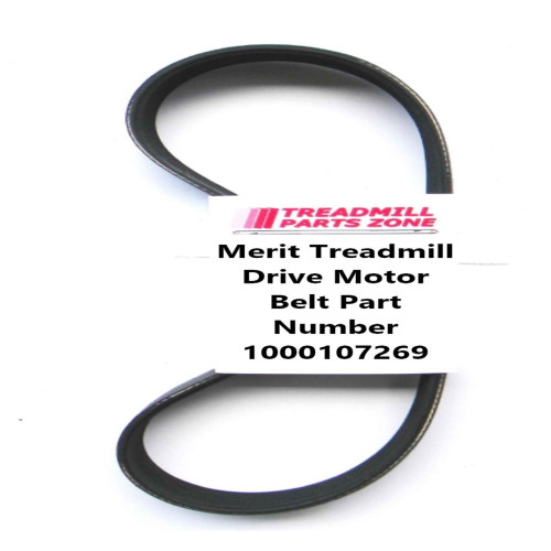 Merit Treadmill Drive Motor Belt Part Number 1000107269