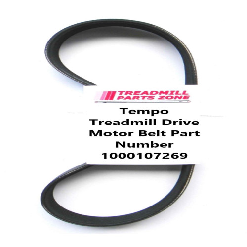 Tempo Treadmill Model 620T TM235 Drive Motor Belt Part Number 1000107269
