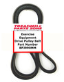 Exercise Equipment Belt 8 Ribs Wide X 990mm Part Number 8PJ990MM