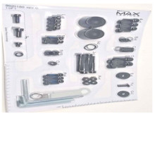 BowFlex MAX TRAINER Model M8 Installation Hardware Card Part Number 8020233