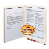Smead End Tab Fastener File Folder, Shelf-Master, Letter 50/Bx (34115)