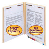 Smead End Tab Fastener File Folder, Shelf-Master Straight-Cut 50/Bx (34276)