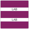 Patient Chart Index Tabs, Lab, Purple, 1-1/2 x 1-1/2, 102/Pk (52110)