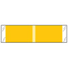 Kardex Solid Color Labels, 53300-Series, 3/8 H x 1-7/16 W, Yellow, 1000/RL