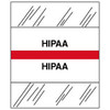 Medical Chart Index Tabs, HIPAA, Red, 1/2 x 1-1/4, 100/Pk (54546)