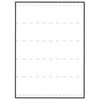 Transcription Labels, 2" Strips, Perf-thru (59531)