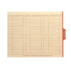 Smead End Tab Out Guides w/ Printed Form, Letter Size