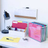 Smead Erasable FasTab Hanging File Folder, 1/3-Cut Built-In Tab, Letter Size, Assorted Colors, 18/Box