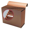 Smead TUFF Expanding File, Alphabetic (A-Z), 21 Pockets, Flap and Elastic Cord Closure, Letter Size, Redrope-Printed Stock
