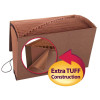 Smead TUFF Expanding File, Alphabetic (A-Z), 21 Pockets, Flap and Elastic Cord Closure, Legal Size, Redrope-Printed Stock