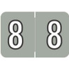 Barkley NBKM Label Number 8 (225/Pack)
