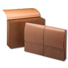 Smead Partition Wallet, 6 Pockets, 5-1/4" Expansion, Flap and Cord Closure, Legal Size, Redrope-Printed Stock, 10/Box