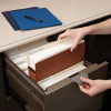 Smead SuperTab File Pocket, Letter Size,  3-1/2" Expansion, Straight-Cut, Redrope, 25/Box