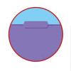Smead Interior File Folders, 1/3-Cut Tab, Letter Size, Purple, 100/Box