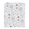 Smead Two-Pocket Coloring Folder, Floral-nature-birds and geometric designs, Letter Size, 4/Pack