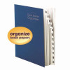 Smead Monthly Desk File Sorter, Monthly (Jan.-Dec.) Letter Size, Dark Blue