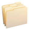 Smead 100% File Folder, Reinforced 1/3-Cut Tab, Letter, Manila (10347)