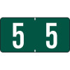 Tab Products Numeric Labels Number 5 A1277-5