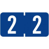 Tab 1280 Label Number 2 (1000/Roll)