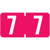 Tab 1280 Label Number 7 (1000/Roll)