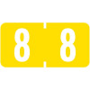 Tab 1280 Label Number 8 (1000/Roll)