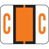 Tab Alphabetic Label Letter C Vinyl 500/Roll