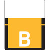 Tab Products Alpha Labels, 1307-Series, 1 H x 3/4 W, Letter B, Lt Orange, 500/Roll (A1307-B-T3)