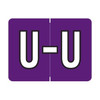 Datafile AL8720 Series Alphabet Labels - Letter U (AL8720-U)